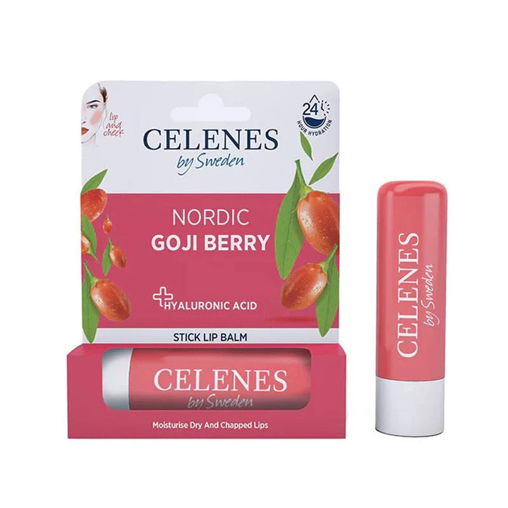 Celenes By Sweden Stick Lip Balm - 4.8g | سيلينس مرطب شفاه ستيك بالتوت الأزرق - 4.8 غرام