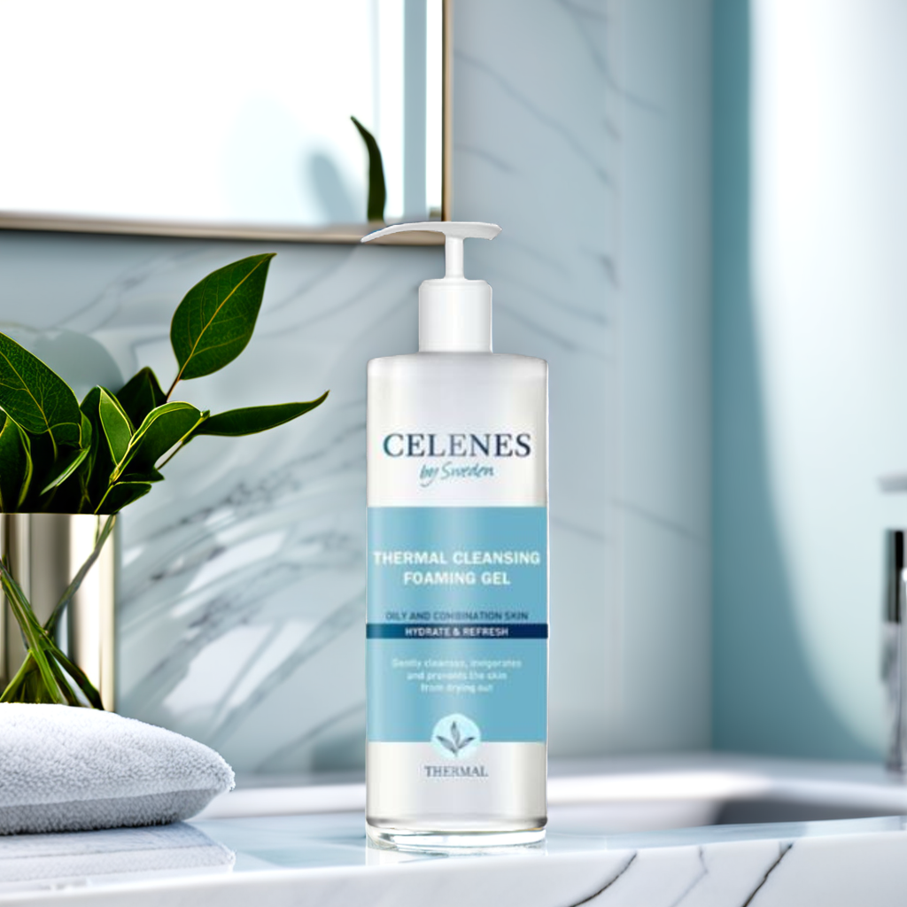 Celenes by Sweden Thermal Cleansing Foaming Gel - 250ml | سيلينس جيل غسول للوجه - 250 مل