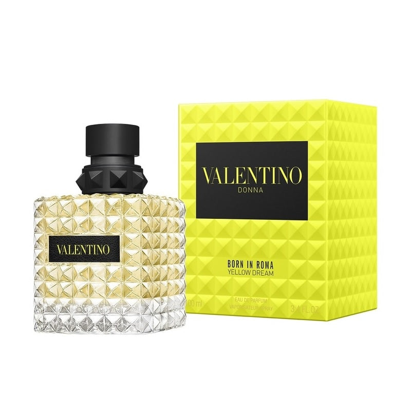 VALENTINO  Born in Roma Yellow Dream EDP - 100 ML| عطر فالنتينو دونا بورن ان روما يلو دريم للنساء - 100 مل