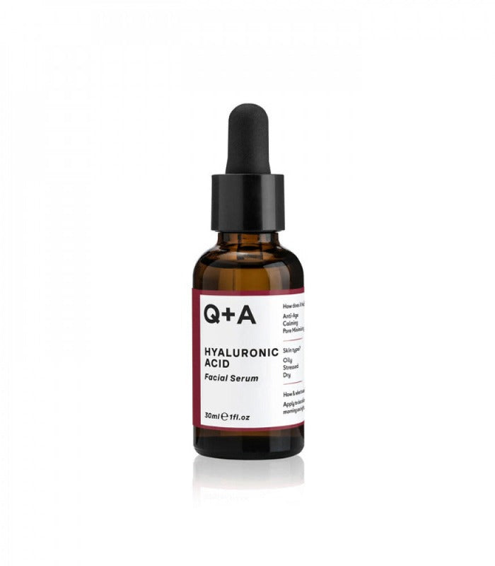 Q+A Hyaluronic Acid Face Serum - 30ml | كيو بلس ايه سيروم هيالورونيك اسيد - 30 مل