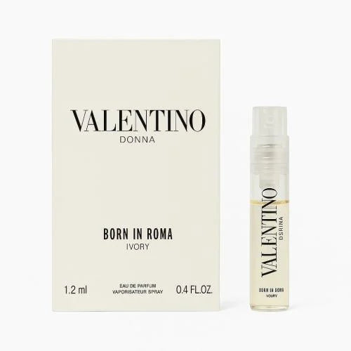 VALENTINO Sample Donna Ivory EDP - 1.2ml | عينة عطر فالينتينو دونا بورن إن روما ايفوري للنساء 1.2مل