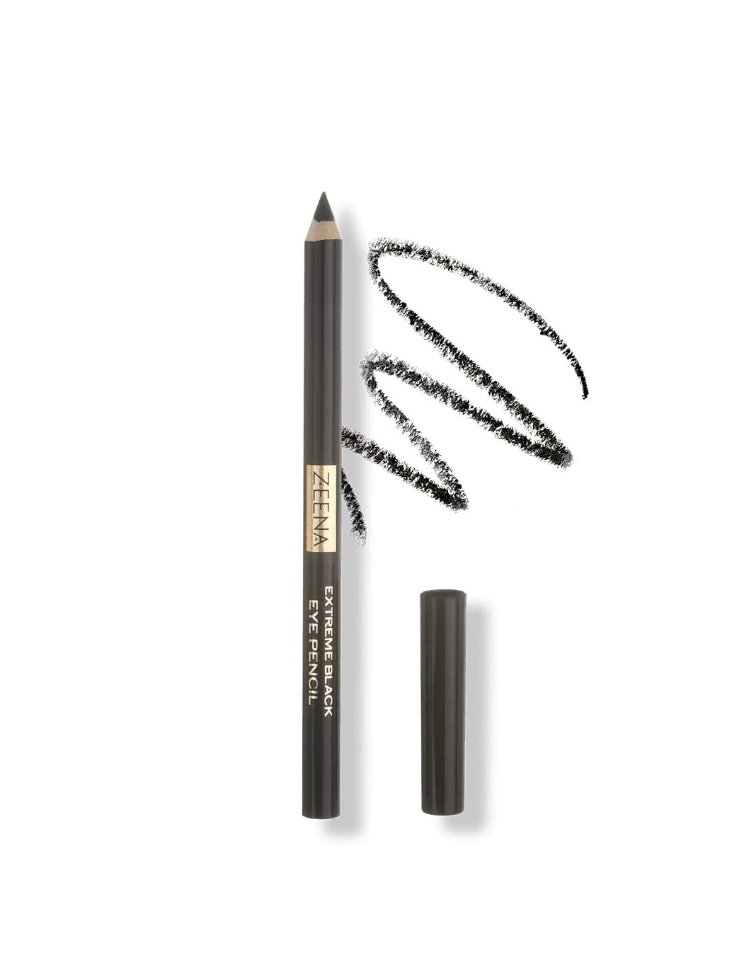 ZEENA Extreme Black Eye Pencil No. 010 | زينة قلم كحل اسود للعيون رقم. 010