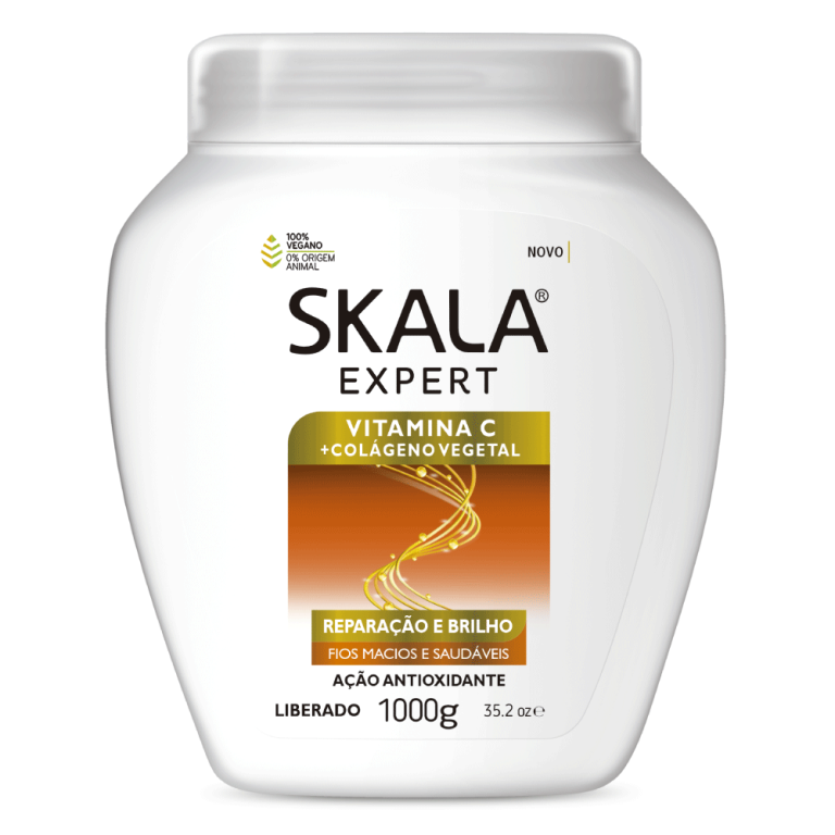 SKALA Expert Crema Vitamina C + Colageno Vegetal - 1000g | سكالا إكسبيرت بفيتامين سي+ الكولاجين النباتي - 1000 غرام
