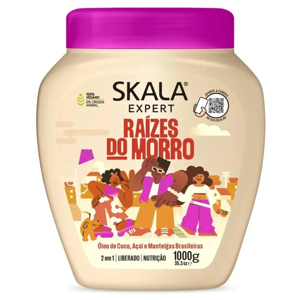 SKALA Raizes Do Morro - 1000g | سكالا كريم مغذي للشعر - 1000 غرام