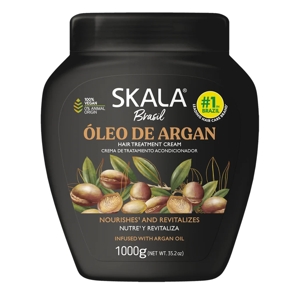 Skala Oleo De Argan Creme - 1000g | سكالا كريم للشعر الجاف والباهت بزيت الارغان - 1000 غرام