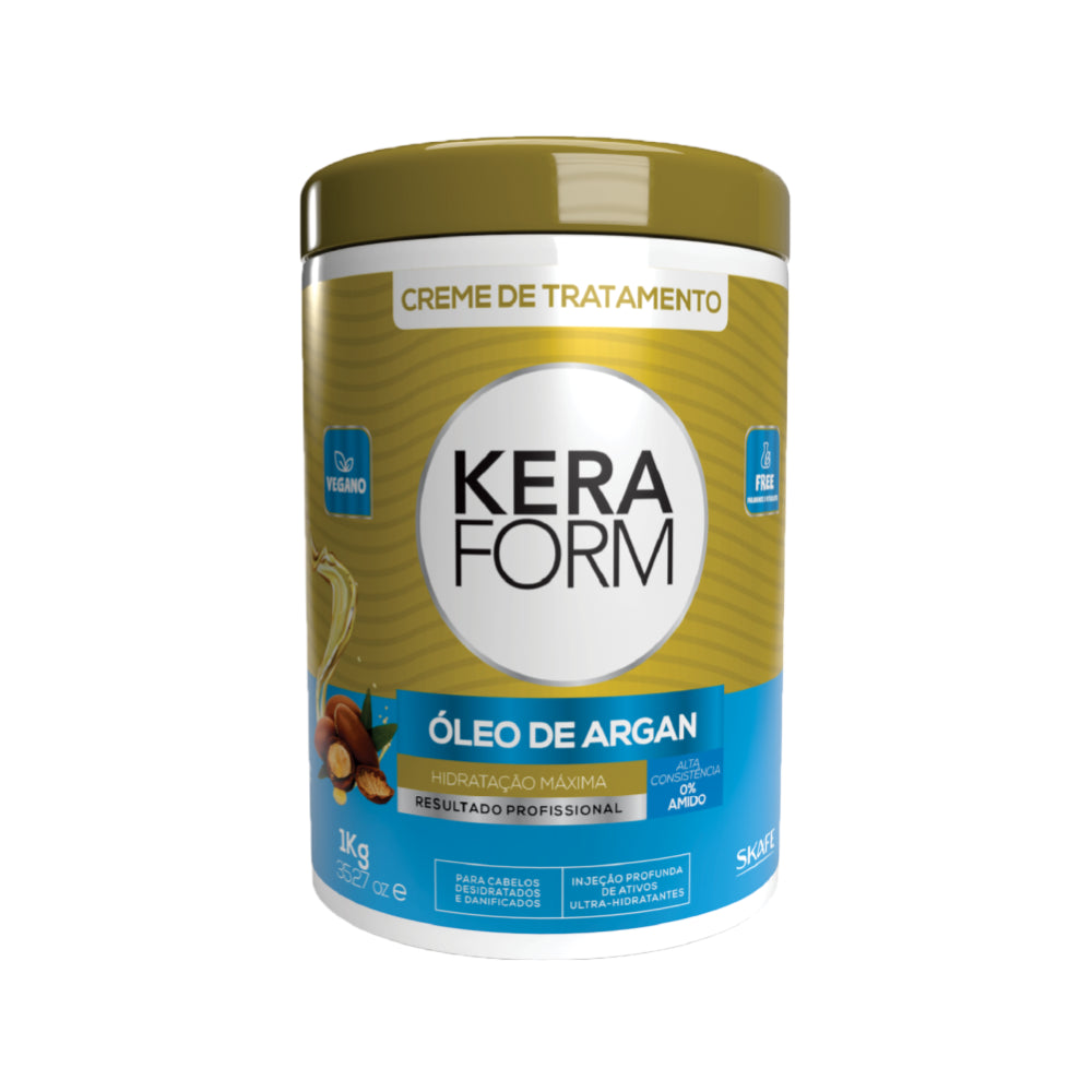 SKAFE Kera Form Oleo De Argan Hidratacao Maxima - 1kg | سكاف ماسك للشعر بزيت الارغان - 1 كغ