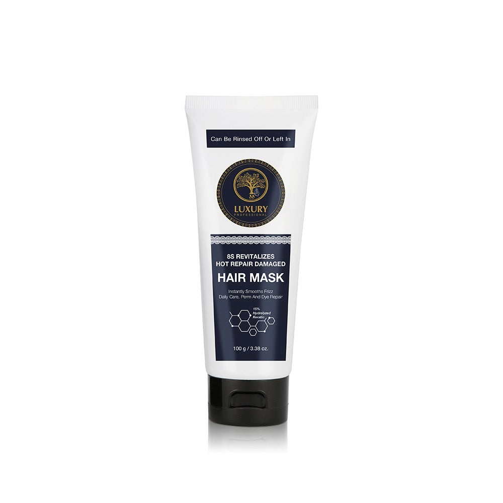 LUXURY Hair Mask 8 Seconds - 100g | لكجري قناع للشعر - 100 غرام