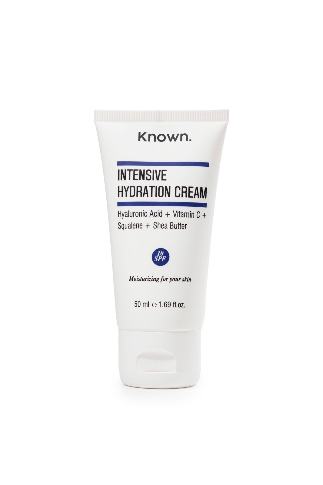Known. Intensive Hydration Cream Spf10 - 50ml | نون كريم مرطب للوجه مع spf10 - 50 مل