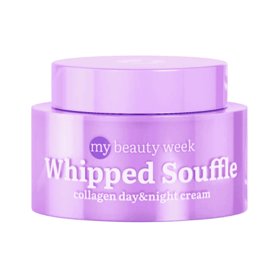 7DAYS Whipped Souffle Collagen day and night cream 50ml skincare cream packaging.