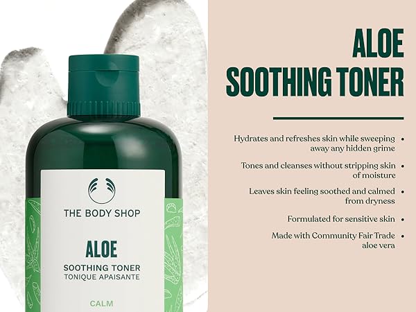 The Body Shop Aloe Soothing Toner - 250ml | ذا بودي شوب تونر مهدئ ألوة - 250مل #3