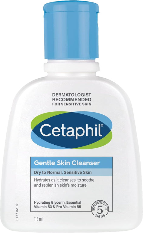 Cetaphil Gentle Skin Cleanser Lotion - 118ml | سيتافيل غسول منظف لطيف للبشرة - 118 مل