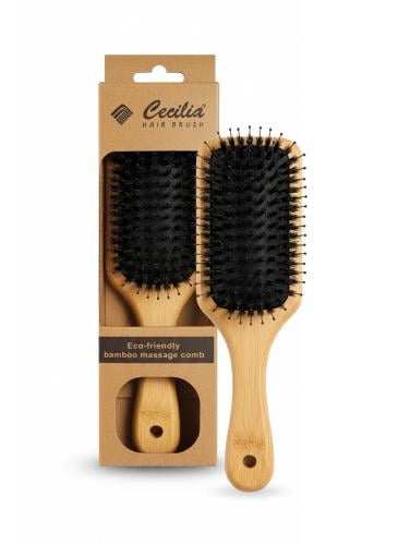 Easy Beauty Paddle Wooden Hair Brush | اي.بي.تي فرشاة شعر #2