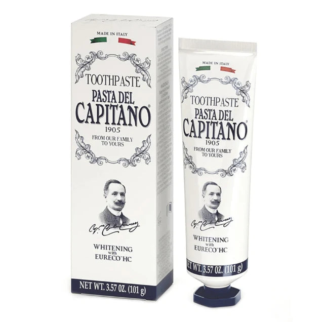 CAPITANO Whitening Toothpaste - 75ml | كابيتانو معجون اسنان للتبيض - 75 مل