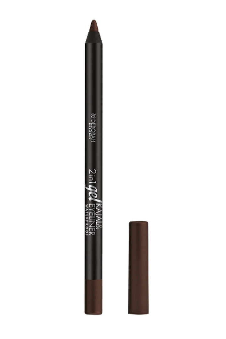 Deborah 2in1 Gel Kajal Eyeliner Waterproof | ديبورا كحل للعين 2 في 1 مقاوم للماء