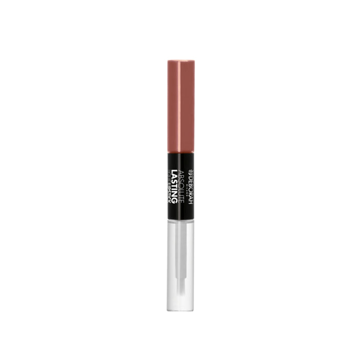 Deborah Absolute Lasting Liquid Lipstick - 4mlx2 |  x 2ديبورا أحمر شفاه مزدوج مات و لامع - 4 مل