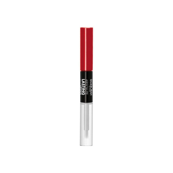 Deborah Absolute Lasting Liquid Lipstick - 4mlx2 |  x 2ديبورا أحمر شفاه مزدوج مات و لامع - 4 مل