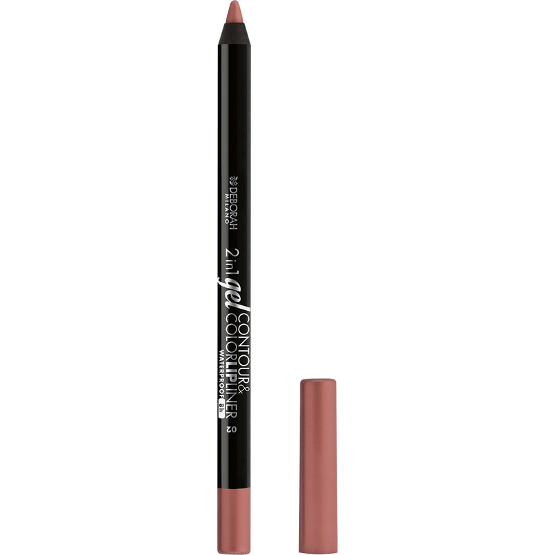 Deborah 2in1 Gel Contour & Color Lipliner | ديبورا قلم تحديد وتلوين الشفاه جل 2 في 1 - 1.3 غرام