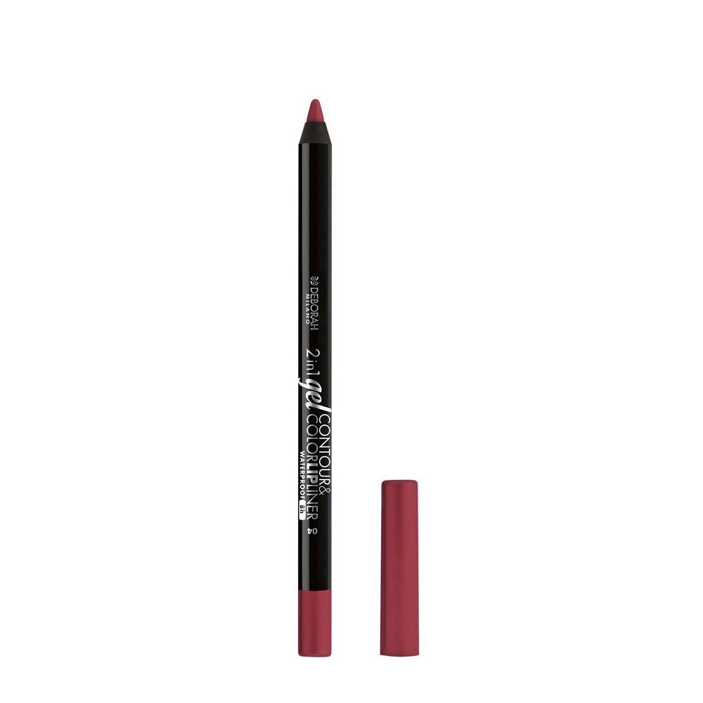 Deborah 2in1 Gel Contour & Color Lipliner | ديبورا قلم تحديد وتلوين الشفاه جل 2 في 1 - 1.3 غرام