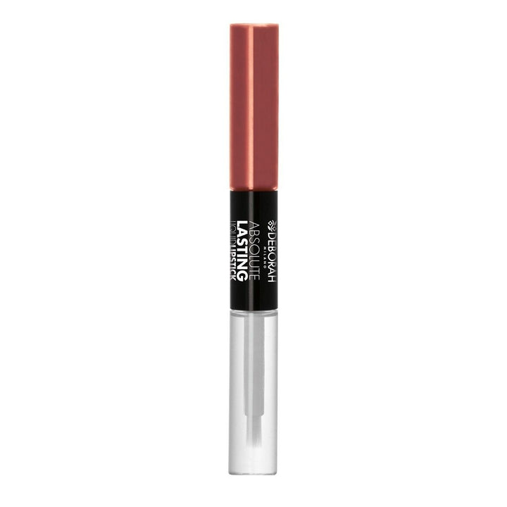 Deborah Absolute Lasting Liquid Lipstick - 4mlx2 |  x 2ديبورا أحمر شفاه مزدوج مات و لامع - 4 مل