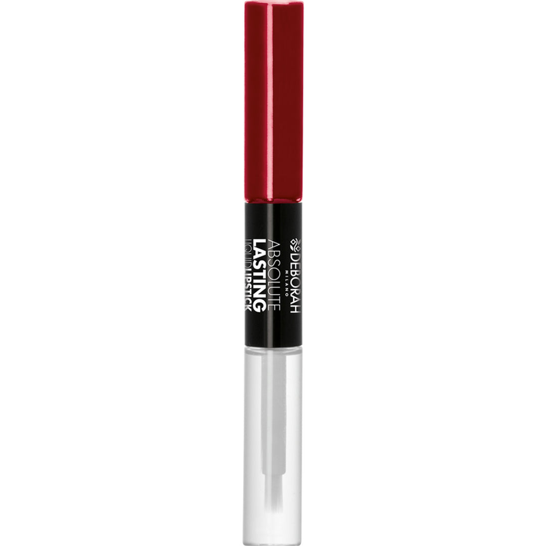 Deborah Absolute Lasting Liquid Lipstick - 4mlx2 |  x 2ديبورا أحمر شفاه مزدوج مات و لامع - 4 مل
