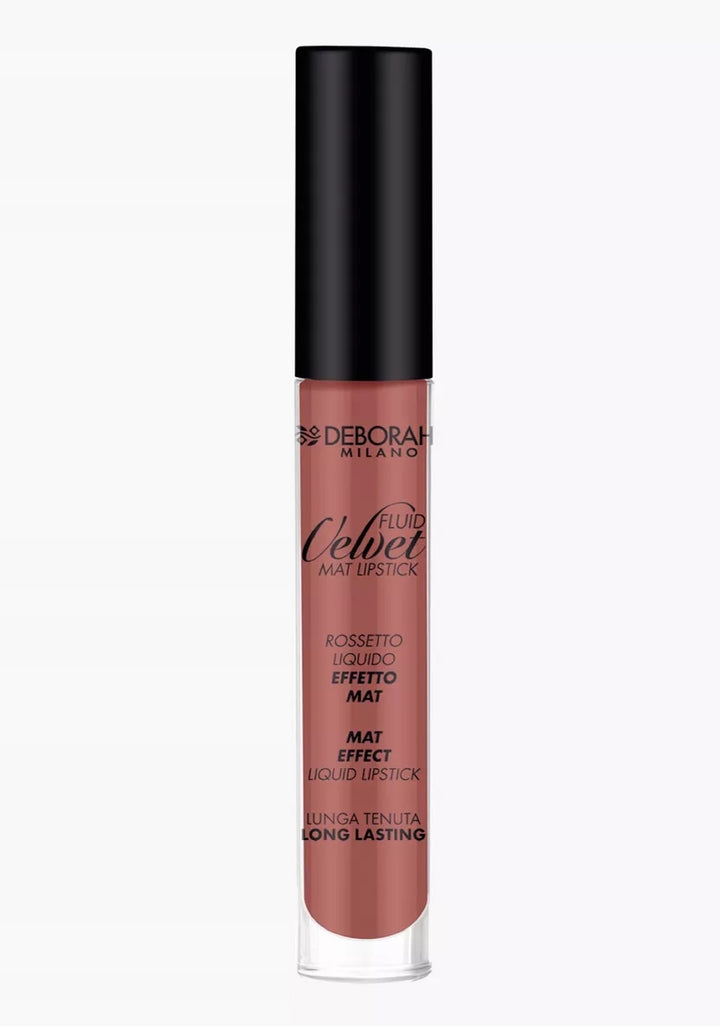 DEBORAH Fluid Velvet Mat Lipstick | دييورا أحمر شفاه سائل مات