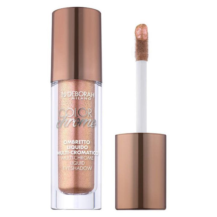 Deborah Milano Color Chrome Liquido Eyeshadow | ديبورا اي شادو سائل لماع