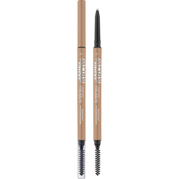 Deborah Milano 24 Ore Extra Brow Matita Sopracciglia Punta Micro - 0.1g | ديبورا ميلانو 24 أوري إكسترا برو – قلم حواجب ميكرو – 0.1 غرام