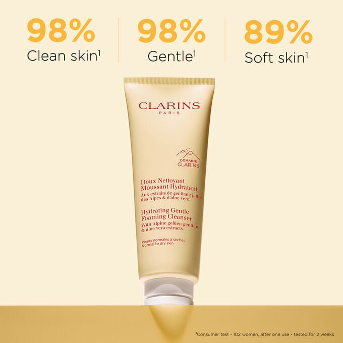 CLARINS Hydrating Gentle Foaming Cleanser - 125ml | كليرنس غسول رغوي مرطب لطيف - 125مل #2
