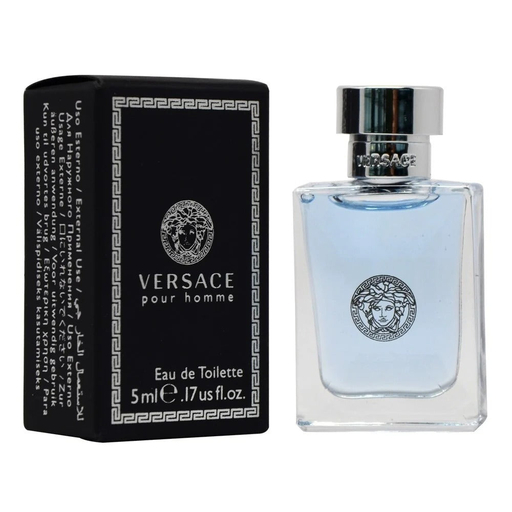 VERSACE Pour Home  Eau De Toilette  - 5ml | عينة فيرزاتشي فيرزاتشي بور هوم للرجال - 5 مل