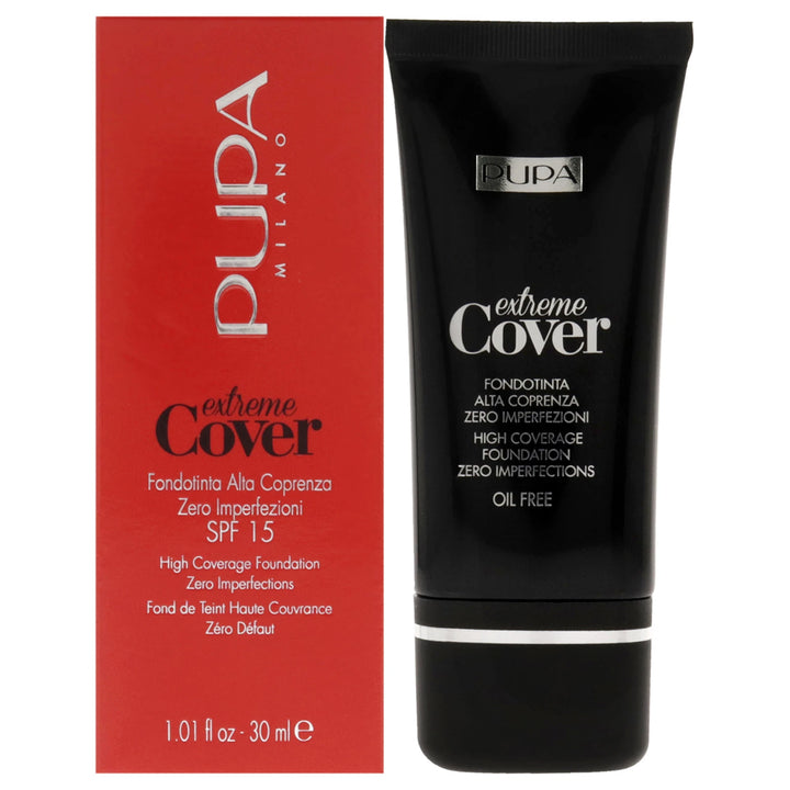 Pupa Extreme Cover Foundation Spf 15 - 30ml | بوبا كريم أساس إكستريم كوفر - 30مل