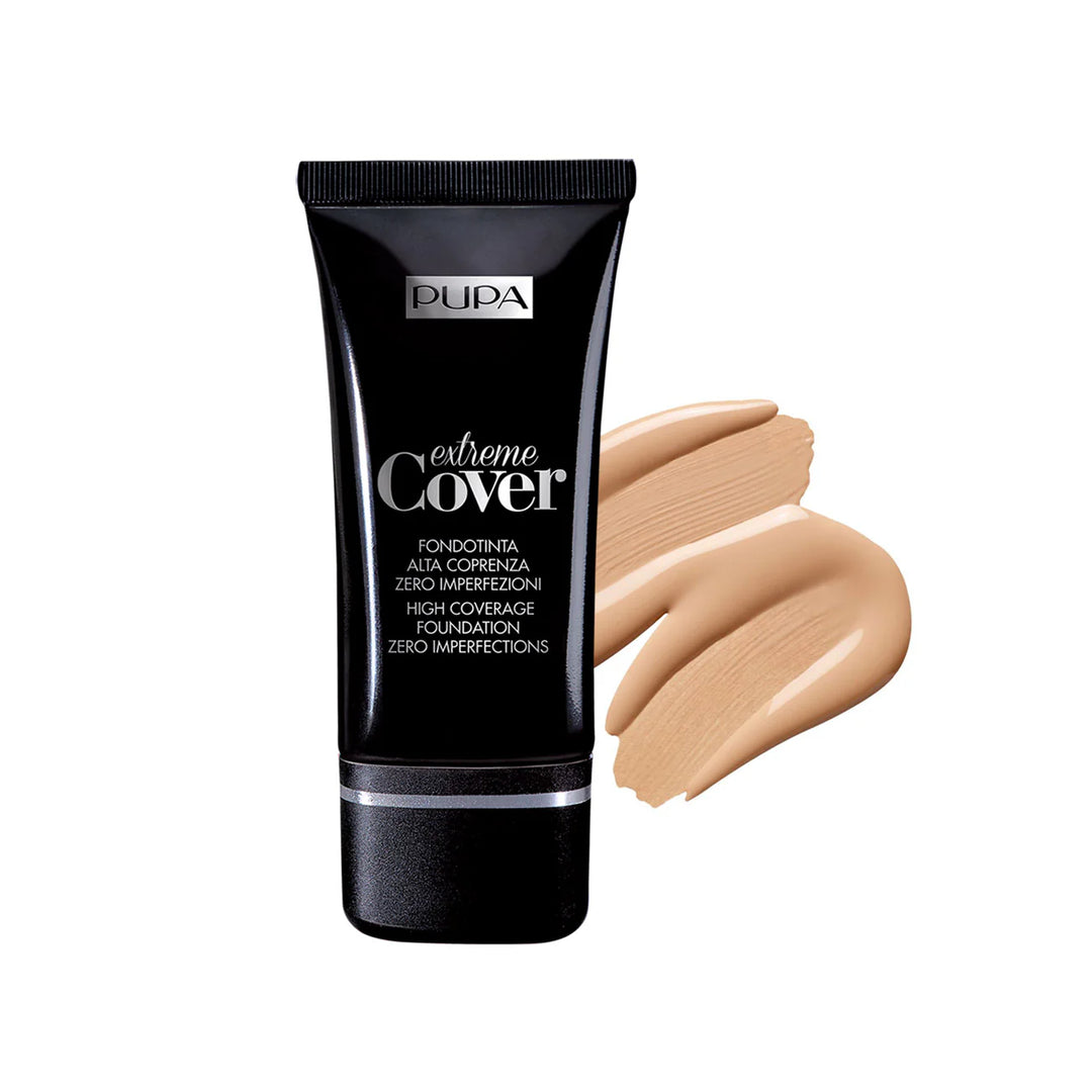 Pupa Extreme Cover Foundation Spf 15 - 30ml | بوبا كريم أساس إكستريم كوفر - 30مل