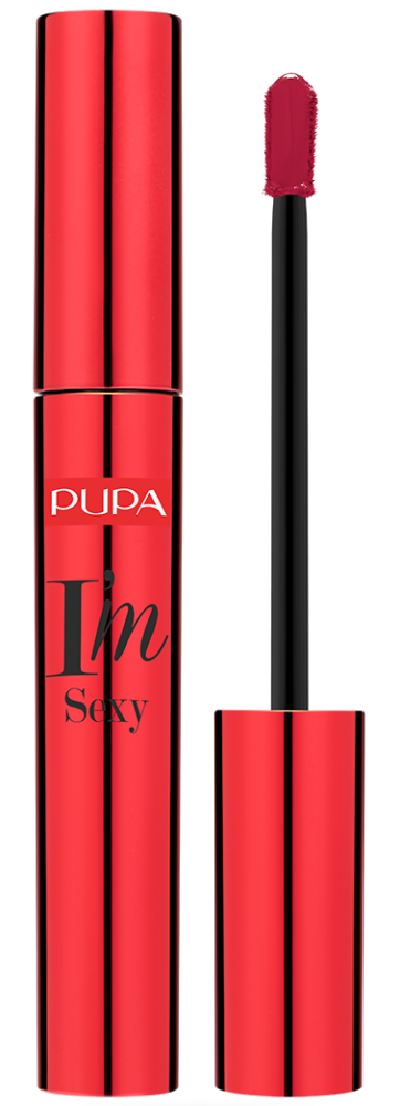 Pupa I'm Sexy Vinyl effect liquid lip colour - 2.7ml | بوبا أحمر شفاه لامع - 2.7 مل