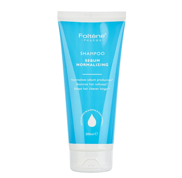 Foltene Pharma Sebum Normalizing Shampoo for Oily Hair – 200ml | فولتين فارما شامبو لتنظيم افراز الدهون للشعر الدهني- 200 مل