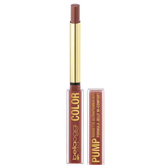 bellaoggi Color Pump Jelly Effect Lipstick - 0.7g | بيلا اوجي أحمر شفاه جيلي لامع – 0.7 غ