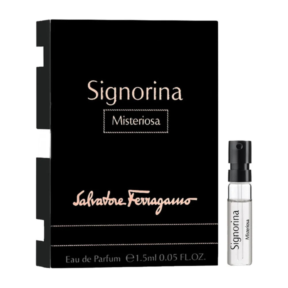 salvatore ferragamo Sample Signorina Misteriosa  EDP 1.5ml | عينة سالفاتور فيراغامو عطر سينيورينا ميستيريوسا للنساء - 1,5مل