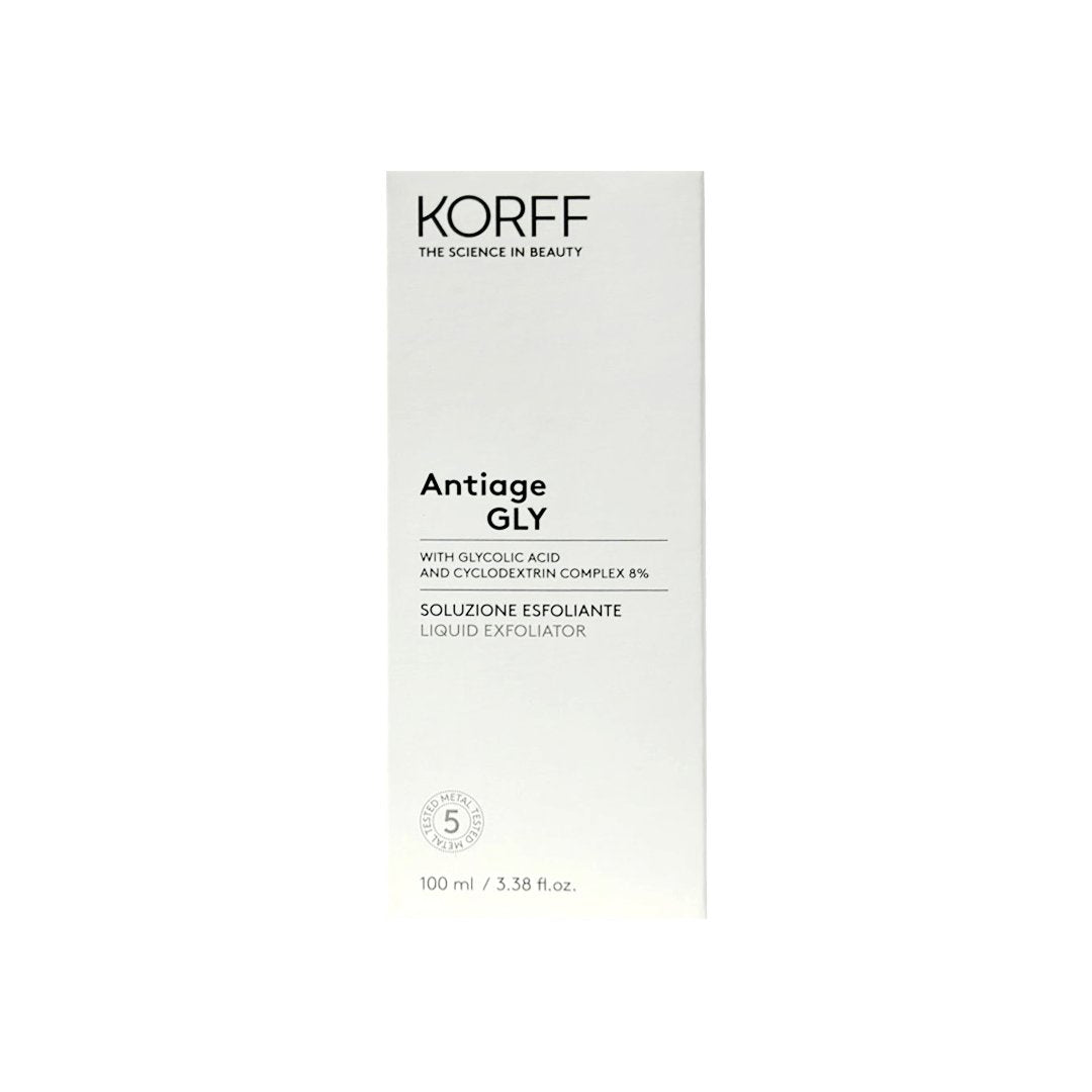 Korff Soluzione Esfoliante Antiage GLY - 100ml | كورف مقشر للوجه حمض الجليكوليك - 100 مل