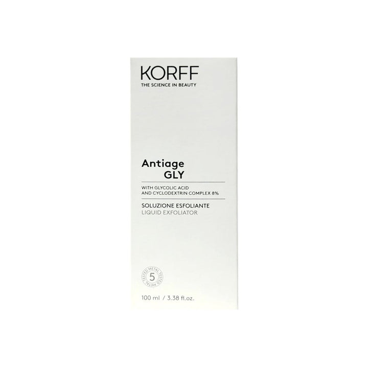 Korff Soluzione Esfoliante Antiage GLY - 100ml | كورف مقشر للوجه حمض الجليكوليك - 100 مل