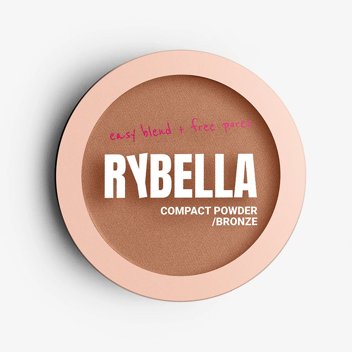 RYBELLA Compact Powder Bronze - 8g | رايبيلا بودرة هالة مضغوطة - 8غ