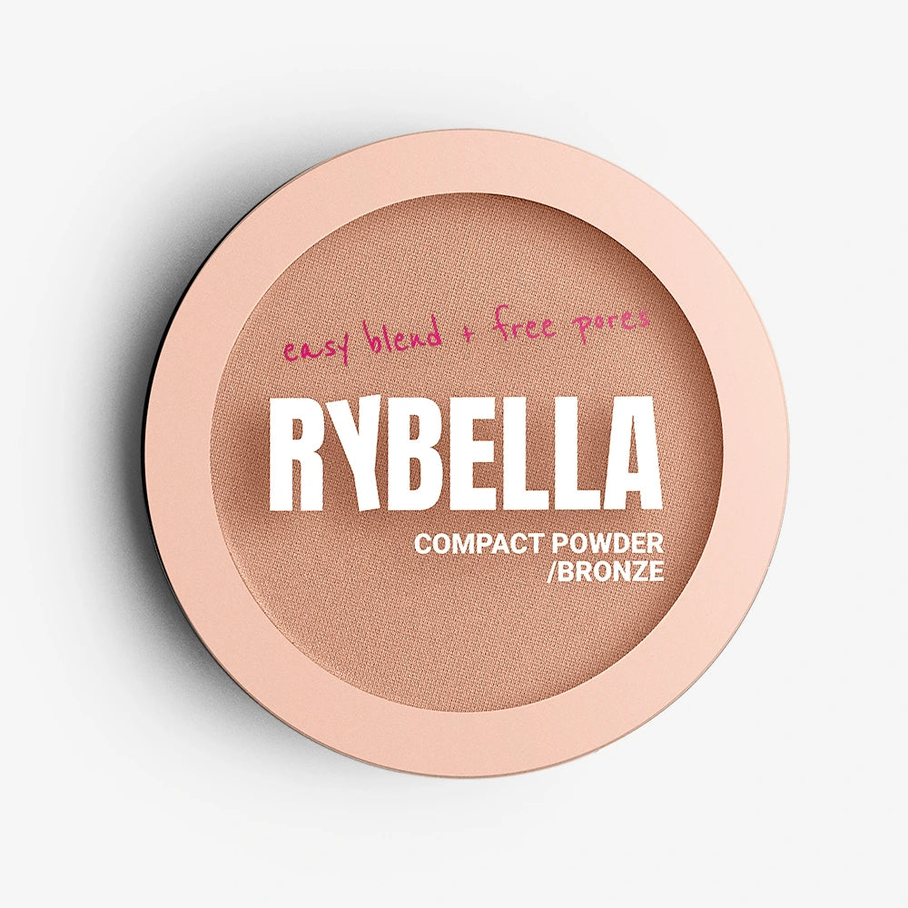 RYBELLA Compact Powder Bronze - 8g | رايبيلا بودرة هالة مضغوطة - 8غ