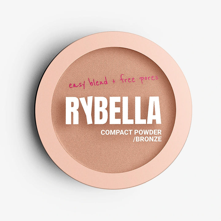 RYBELLA Compact Powder Bronze - 8g | رايبيلا بودرة هالة مضغوطة - 8غ