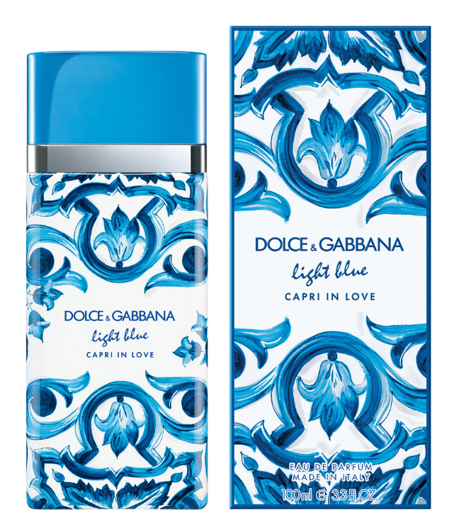DOLCE & GABBANA Light Blue Capri in Love EDP 100ml | عطر دولتشي اند غابانا لايت بلو كابري ان لوف لنساء 100 مل