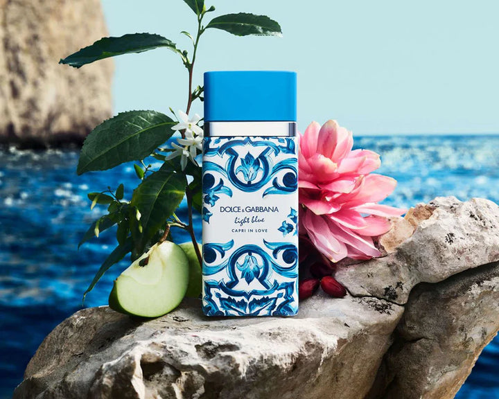 DOLCE & GABBANA Light Blue Capri in Love EDP 100ml | عطر دولتشي اند غابانا لايت بلو كابري ان لوف لنساء 100 مل