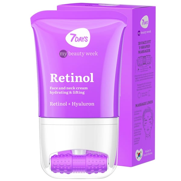 7DAYS My Beauty Week Retinol V-Shaped Cream Hydrating & Lifting - 40ml | 7 دايز كريم وجه ورقبة ريتينول - 40مل #3