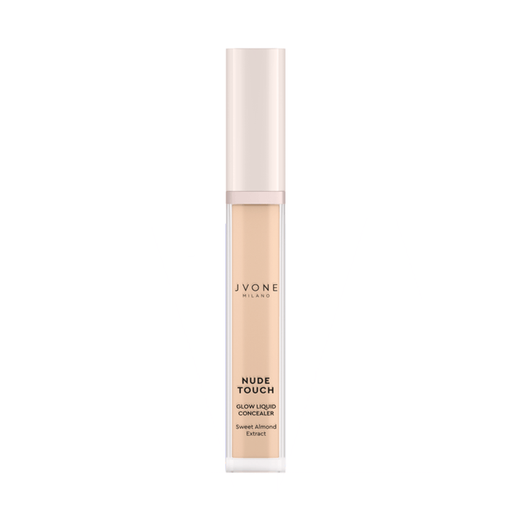 JVONE MILANO Nude Touch Glow Liquid Concealer - 7ml | جيفون ميلانو كونسيلر مضيئ بتأثير طبيعي - 7 مل