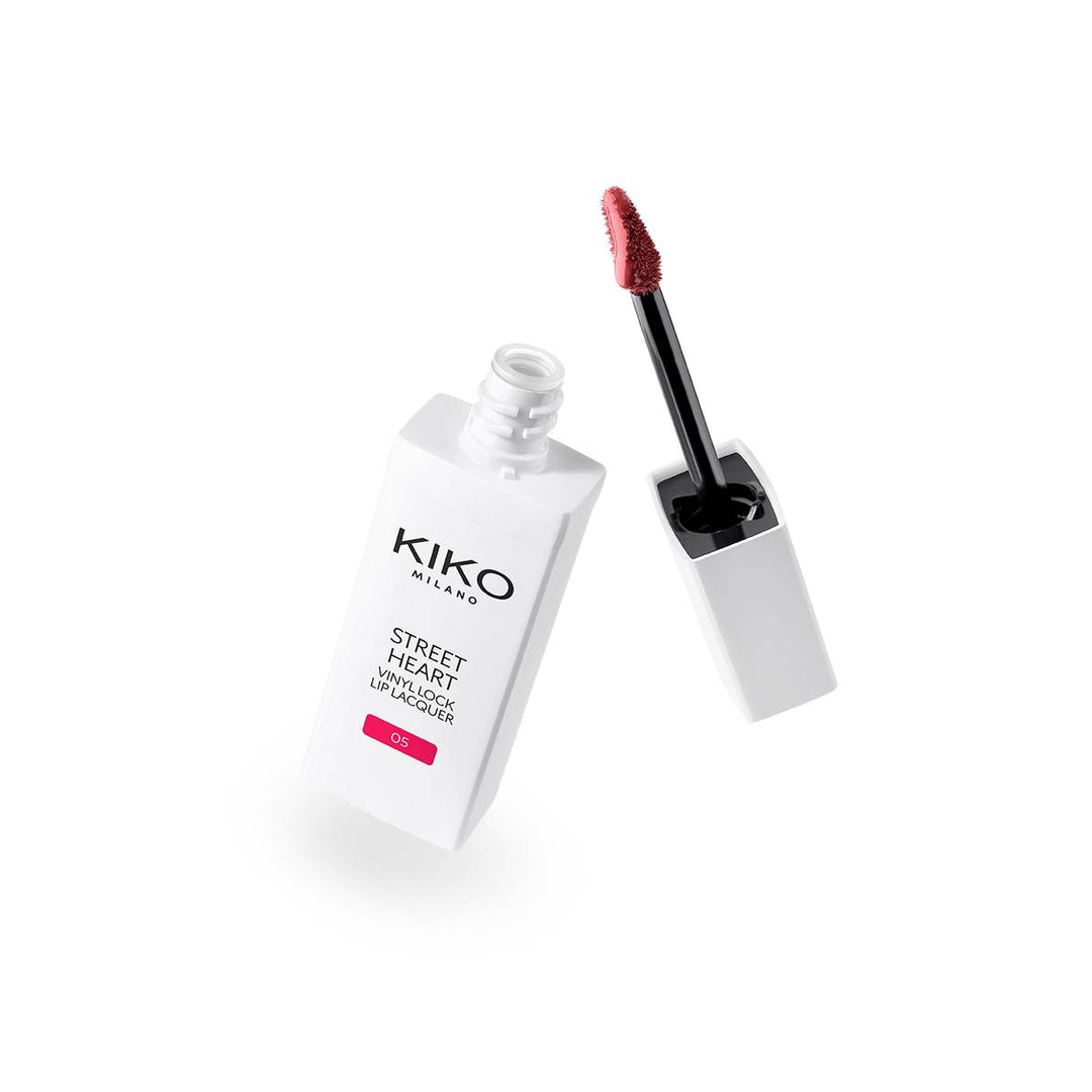 KIKO Street Heart Liquid Lipstick - 4ml | كيكو لاكريه شفاه فينيل لوك ستريت هارت - 4مل