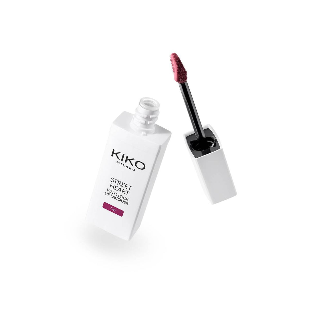 KIKO Street Heart Liquid Lipstick - 4ml | كيكو لاكريه شفاه فينيل لوك ستريت هارت - 4مل