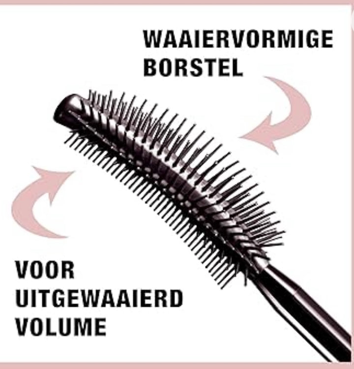 MAYBELLINE Lash Sensational Full Fan Effect Mascara - 9.5ml | ميبيلين مسكرا للتكثيف الرموش - 9.5 مل