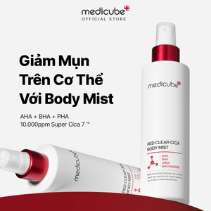 MEDICUBE Red Clear Cica Body Mist - 200ml | ميديكيوبي بخاخ جسم ريد كلير سيكا - 200مل #3