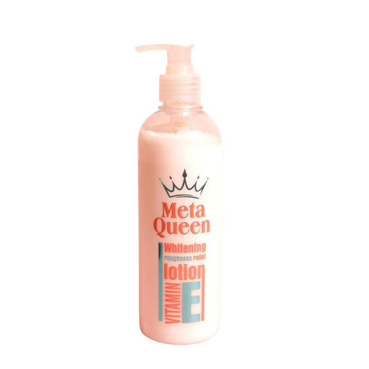 Top Beauty Legend Meta Queen Whitening Roughness Relief Lotion Vitamin E - 500ml | اسطورة الجمال لوشن للجسم مرطب و مفتح بالفيتامين اي - 500 مل