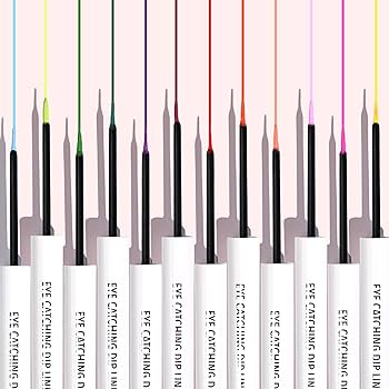 Moira Eye Catching Dip Liner Waterproof Brush - 2.5ml | مويرا قلم تحديد عيون - 2.5مل #2